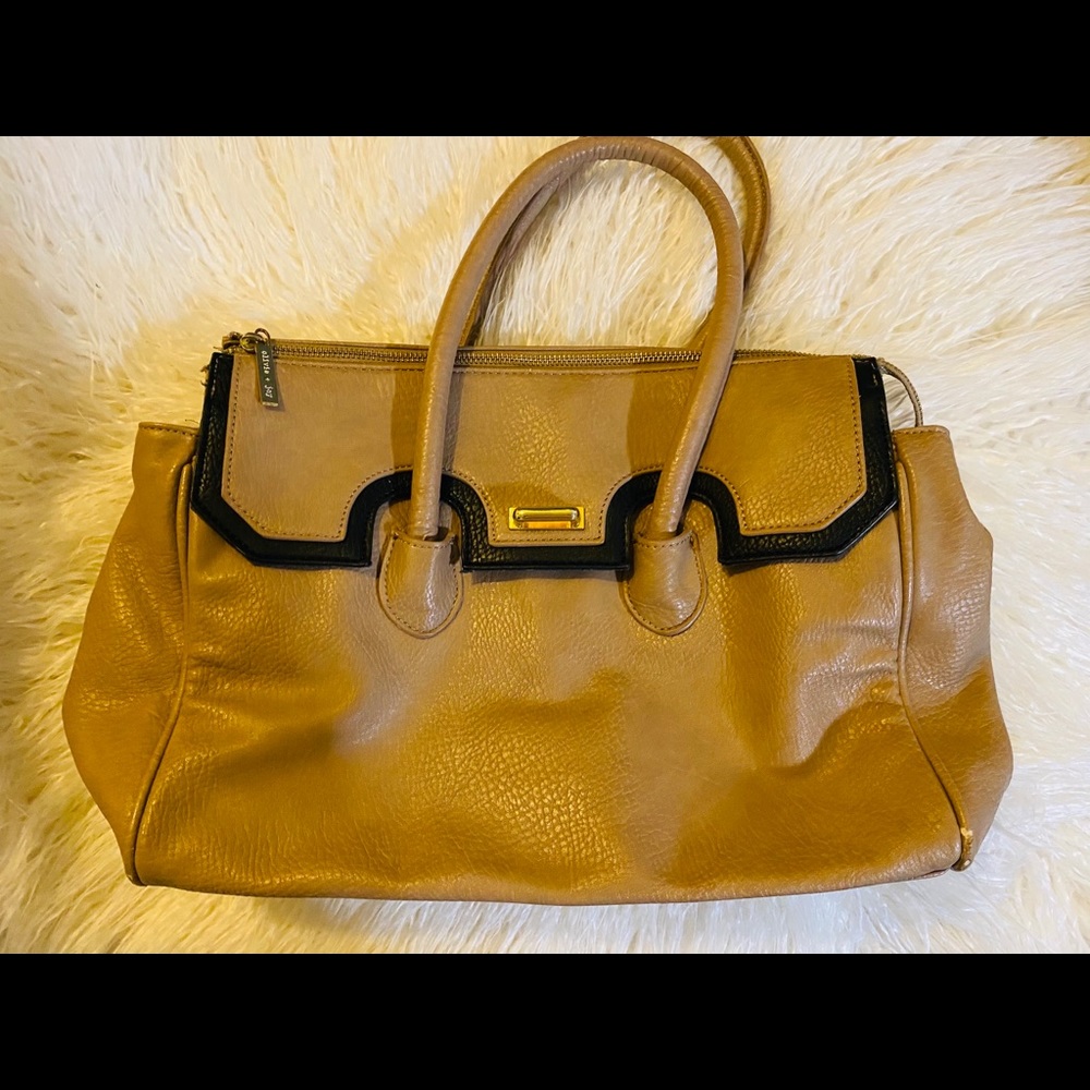 Olivia + Joy Camel Satchel
